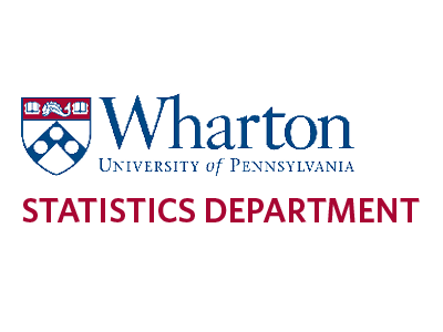 Wharton Statistics Department Logo
